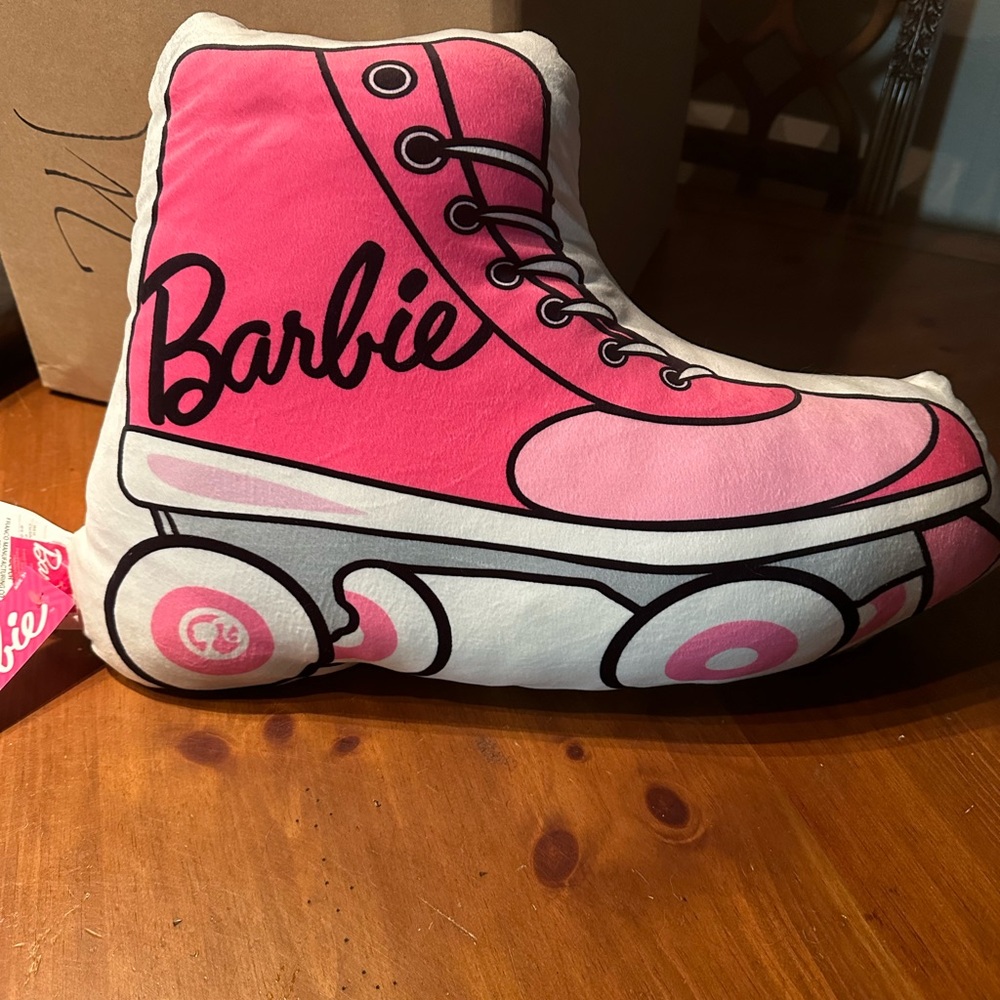 Barbie plush pillow